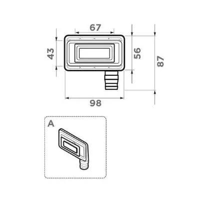 Универсальный перелив для моек OMOIKIRI OV-02-AB022 (4956724)