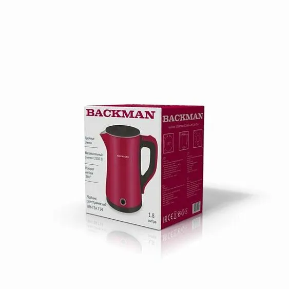 Чайник BACKMAN BMTEA 714