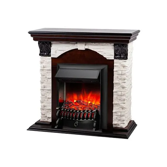 Камин REALFLAME DUBLIN LUX STD/EUG AO MAJESTIC BL