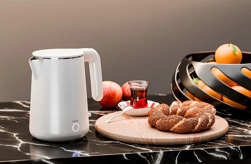 Чайник MEYVEL MKE-04T (White)