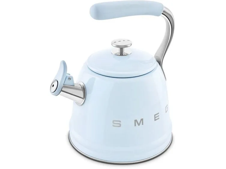 Чайник со свистком SMEG WKF01PB