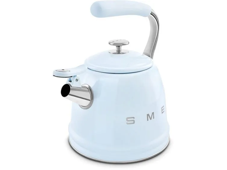 Чайник со свистком SMEG WKF01PB
