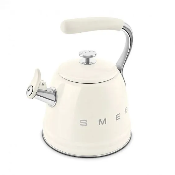Чайник со свистком SMEG WKF01CR