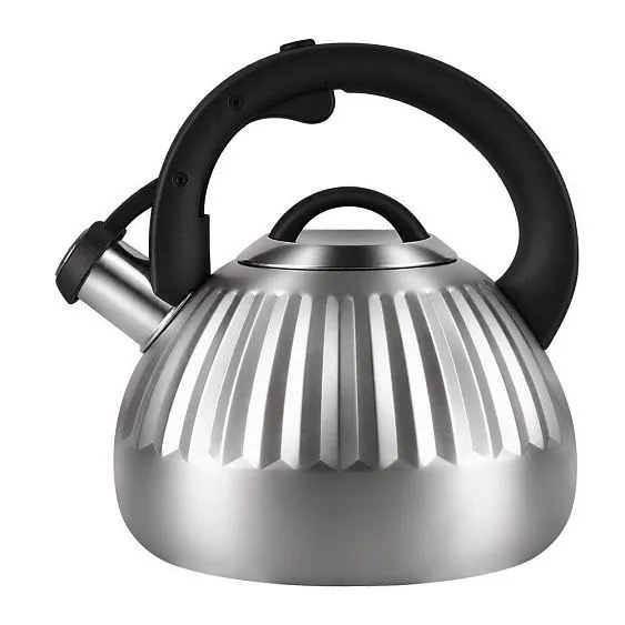 Чайник со свистком MAUNFELD WAFFLE MF117W25KT