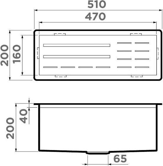 Сушка для посуды OMOIKIRI DRY-04-GB (4999128)