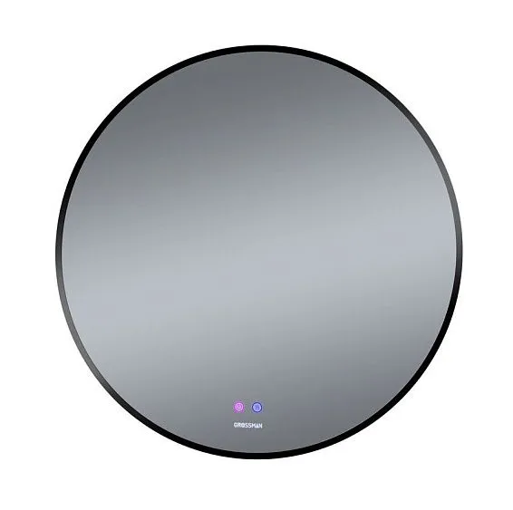 Зеркало GROSSMAN COSMO-норма BLACK 700х700х45 мм 1970702
