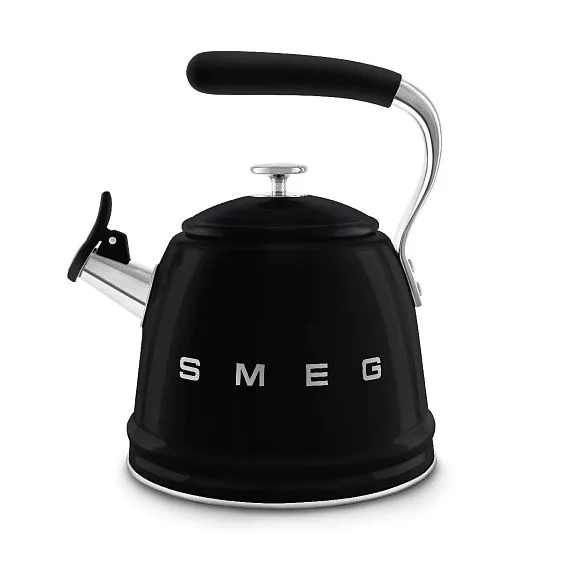 Чайник со свистком SMEG WKF01BL