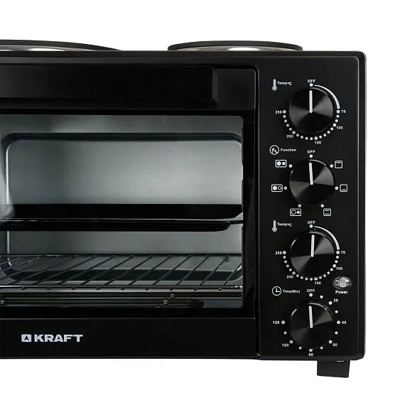 Мини-печь KRAFT KFC-MOHP380HBL