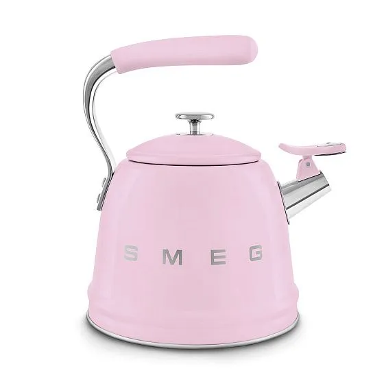 Чайник со свистком SMEG WKF01PK