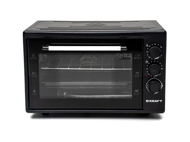 Мини-печь KRAFT KF-MO4500BL