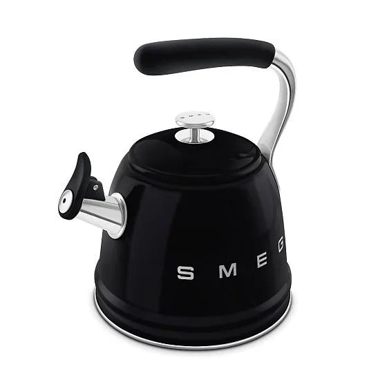 Чайник со свистком SMEG WKF01BL