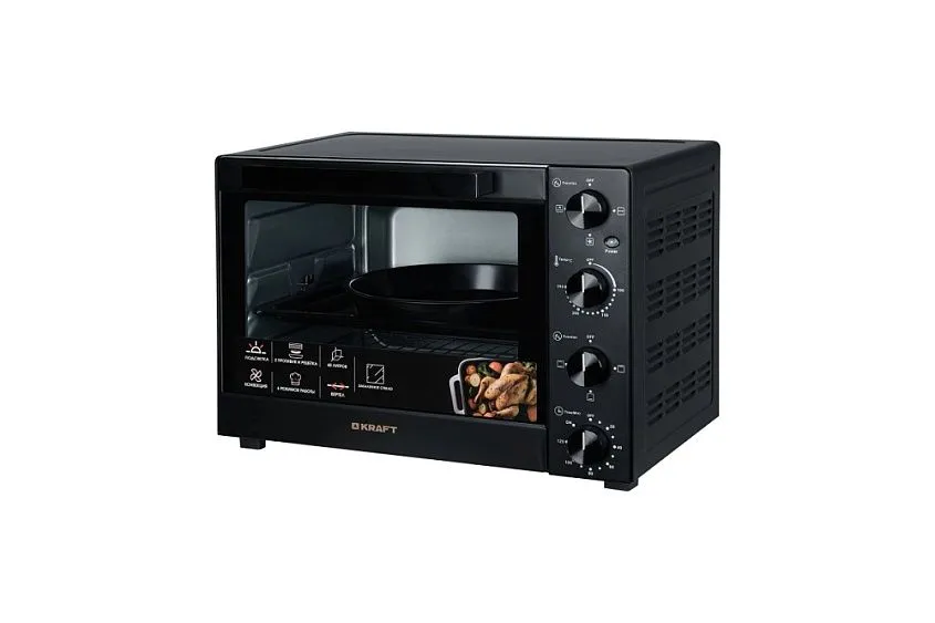 Мини-печь KRAFT KFC-MO6010HRKBL