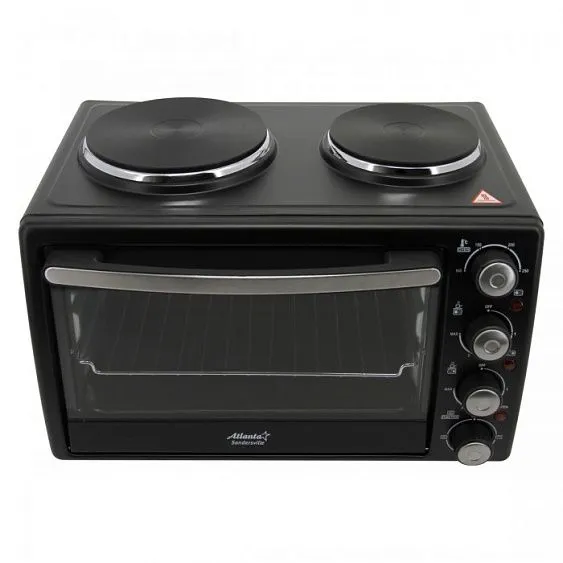 Мини-печь ATLANTA ATH-1410 black