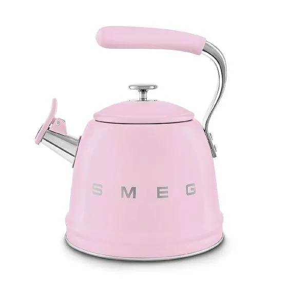 Чайник со свистком SMEG WKF01PK