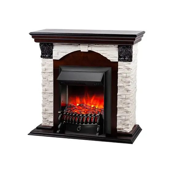 Камин REALFLAME DUBLIN LUX STD/EUG AO MAJESTIC BL