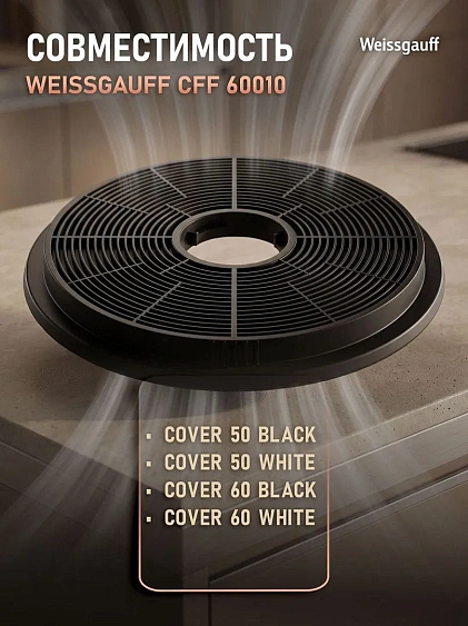 Угольный фильтр WEISSGAUFF CFF 60010