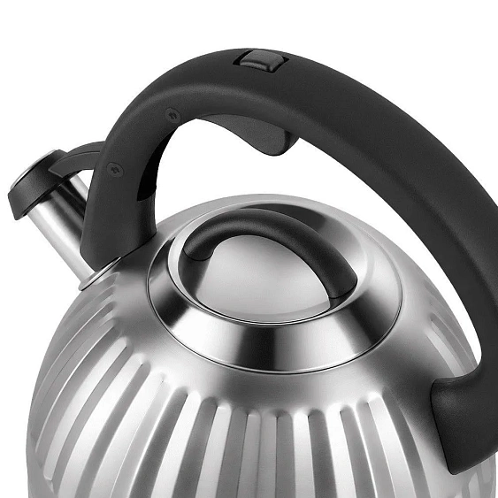 Чайник со свистком MAUNFELD WAFFLE MF117W25KT