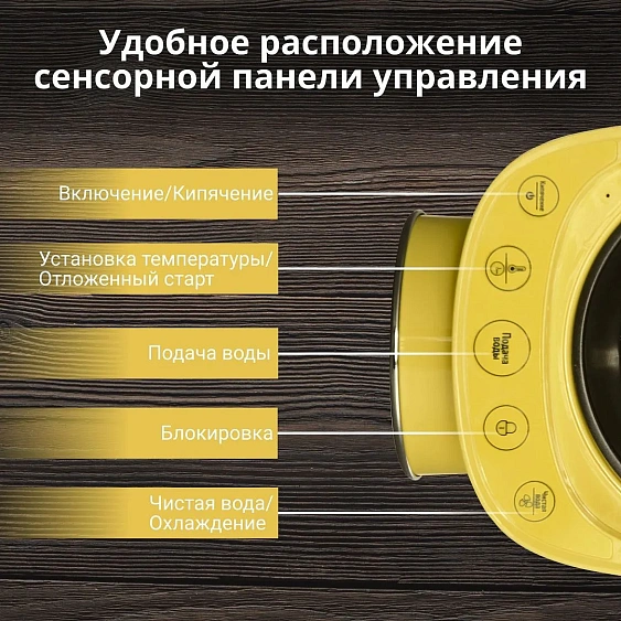 Термопот TESLER TP-5050 YELLOW