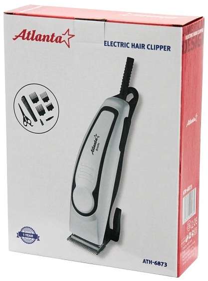 Машинка для стрижки ATLANTA ATH-6873 white