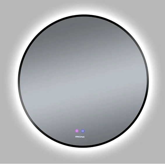 Зеркало GROSSMAN COSMO-норма BLACK 700х700х45 мм 1970702