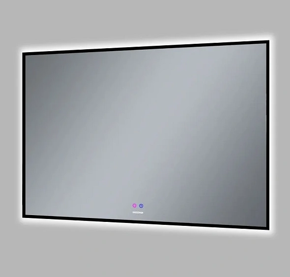 Зеркало GROSSMAN PRAGMA-норма BLACK 1000х800х45 мм 18100802
