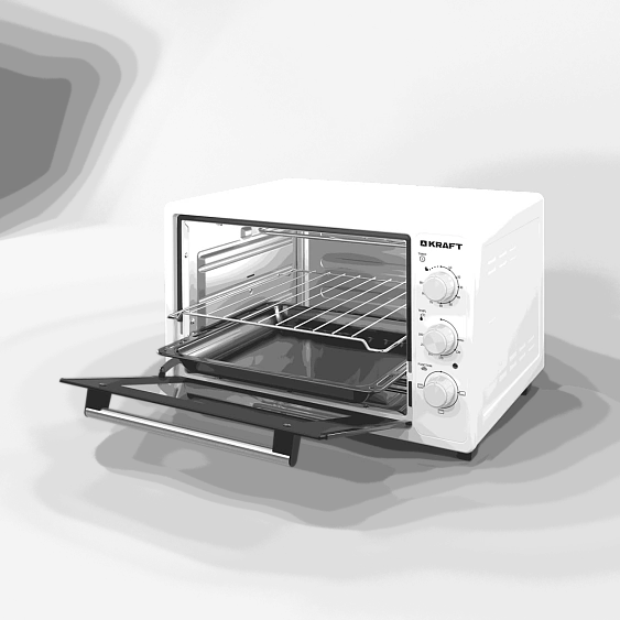 Мини-печь KRAFT KN-MO3900FW