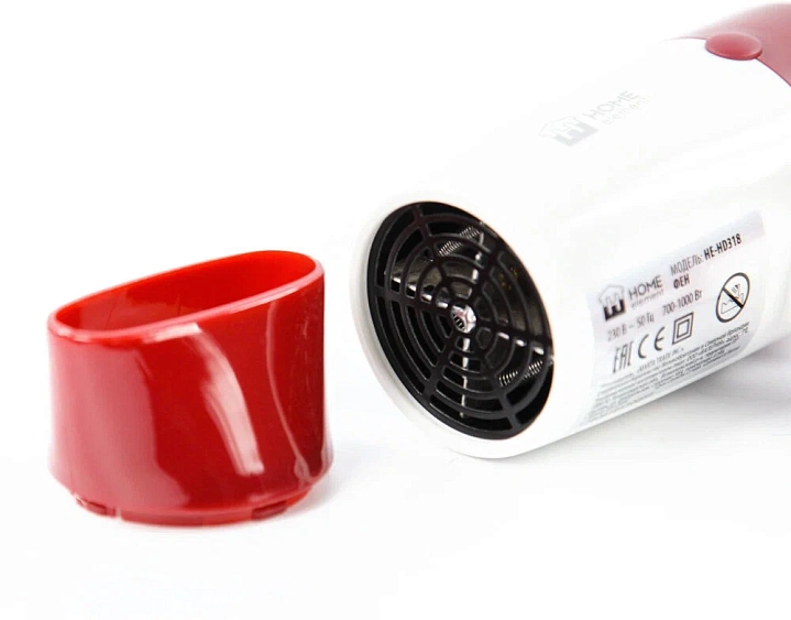 Фен HOME ELEMENT HE-HD318 бордовый гранат