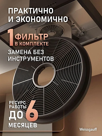 Угольный фильтр WEISSGAUFF CFF 60010
