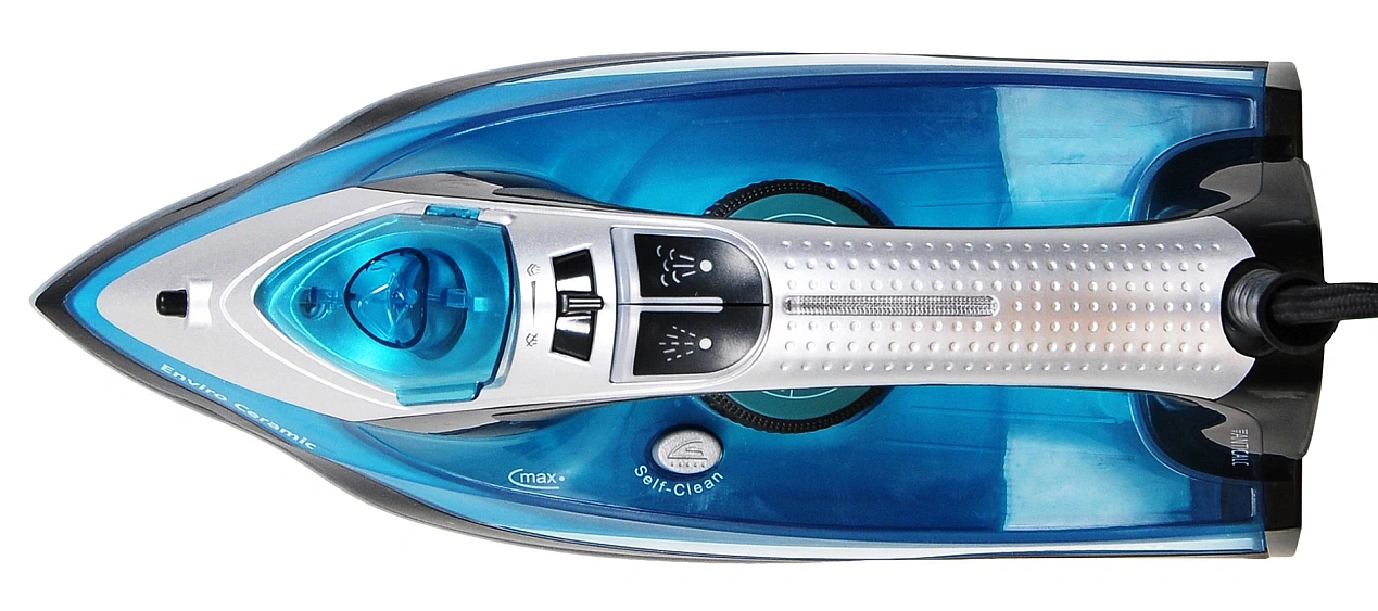 Утюг HYUNDAI H-SI01336 черный/голубой