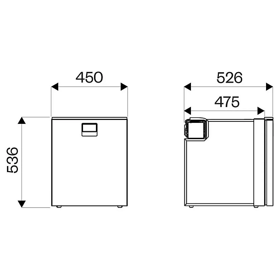 Автохолодильник INDEL B CRUISE DRAWER DR65