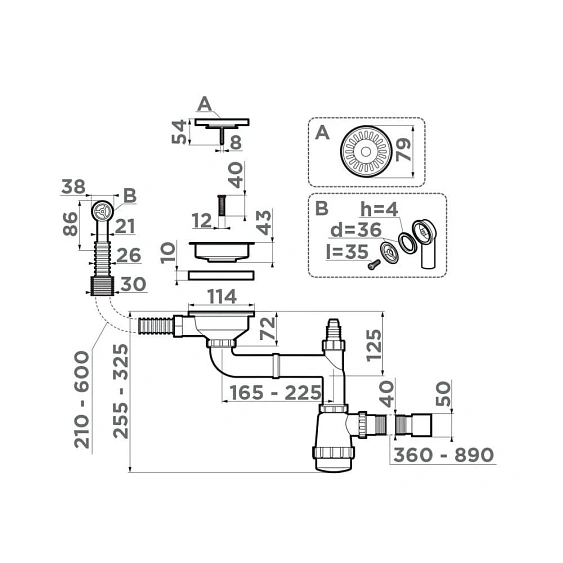 Арматура OMOIKIRI WK-1CL-R-AB022 (4956615)