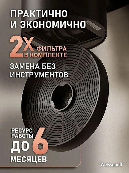 Угольный фильтр WEISSGAUFF WCF K52
