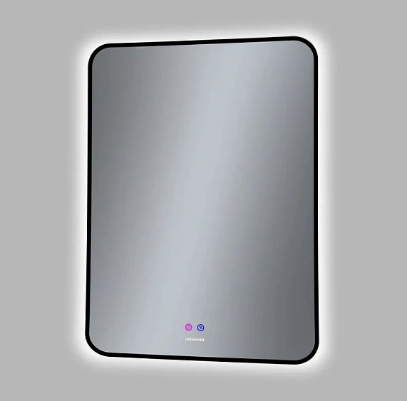 Зеркало GROSSMAN ELEGANS-норма BLACK 600х800х45 мм 1760802