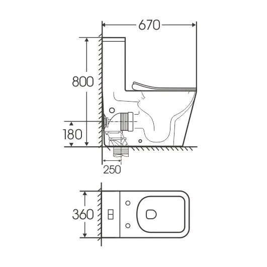 Унитаз GROSSMAN GR-4486SQ