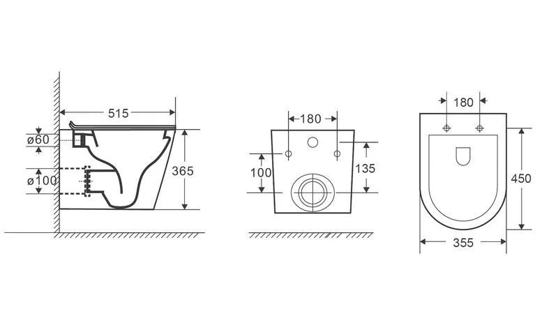 Комплект GROSSMAN инсталляция 900.K31.01.000 + клавиша смыва 700.K31.01.000.000 белый + унитаз GR-4478SQ