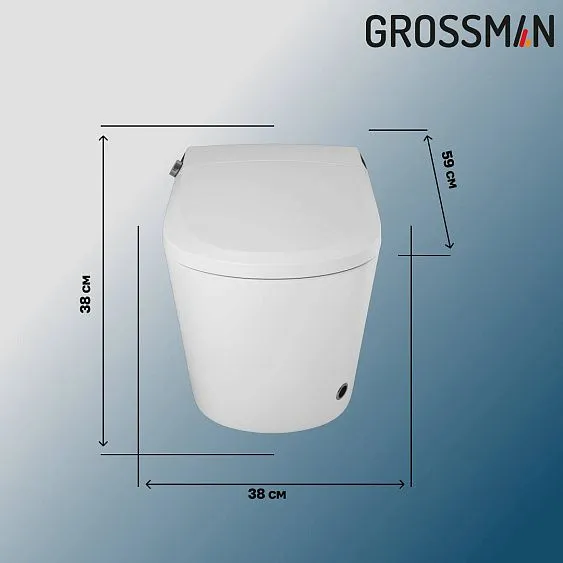 Комплект GROSSMAN инсталляция 901.K31.01.000 + унитаз GR-5702