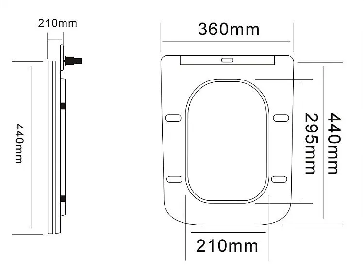 Сиденье для унитаза GROSSMAN 4470S