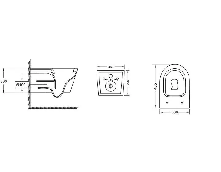Комплект GROSSMAN инсталляция 900.K31.01.000 + клавиша смыва 700.K31.01.210.210 черный матовый + унитаз GR-4477SQ