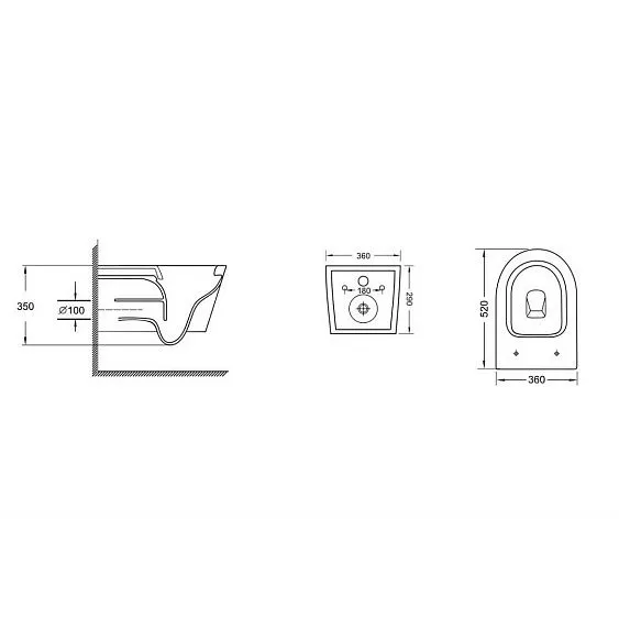 Унитаз GROSSMAN GR-4499SQ