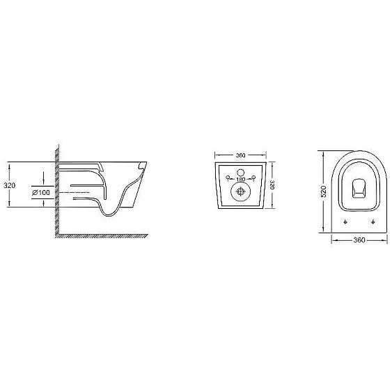 Унитаз GROSSMAN GR-4457BMS