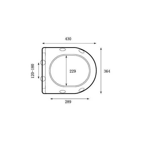 Сиденье для унитаза GROSSMAN 4455/4477S