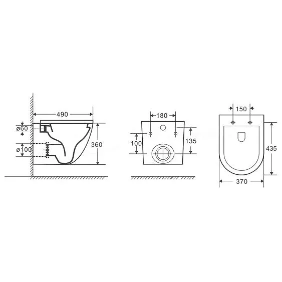 Комплект GROSSMAN инсталляция 900.K31.01.000 + клавиша смыва 700.K31.01.110.110 хром матовый + унитаз GR-4455SQ