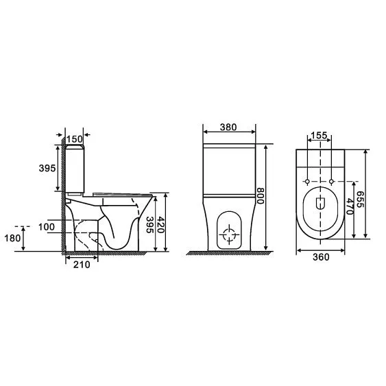 Унитаз GROSSMAN GR-4489SQ