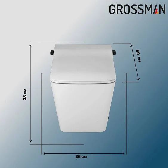 Комплект GROSSMAN инсталляция 901.K31.01.000 + унитаз GR-5701