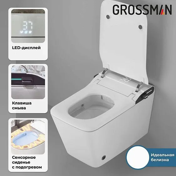 Комплект GROSSMAN инсталляция 901.K31.01.000 + унитаз GR-5701