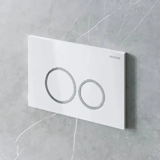 Комплект GROSSMAN инсталляция 900.K31.01.000 + клавиша смыва 700.K31.01.000.000 белый + унитаз GR-4477BMS