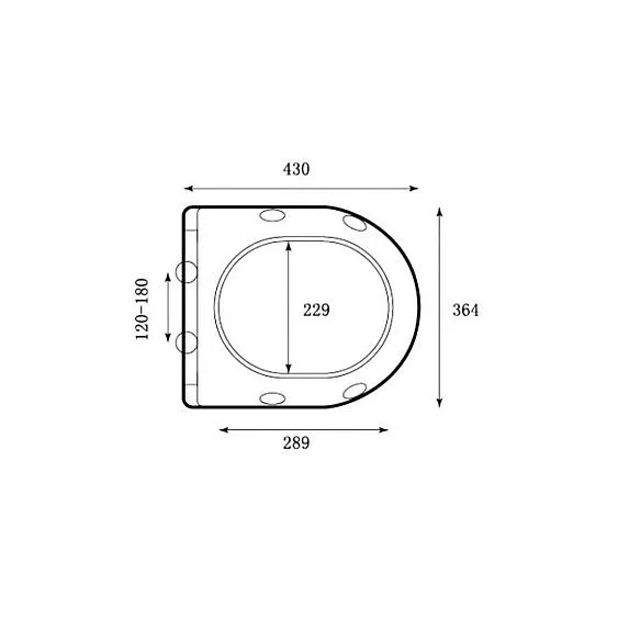 Сиденье для унитаза GROSSMAN GR-4455SQ-K42