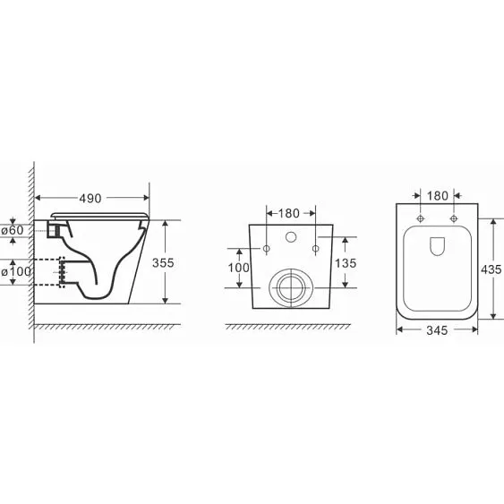 Комплект GROSSMAN инсталляция 900.K31.01.000 + клавиша смыва 700.K31.01.000.000 белый + унитаз GR-4479SQ
