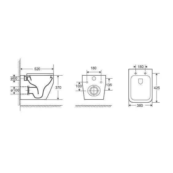 Унитаз GROSSMAN GR-4410SQ
