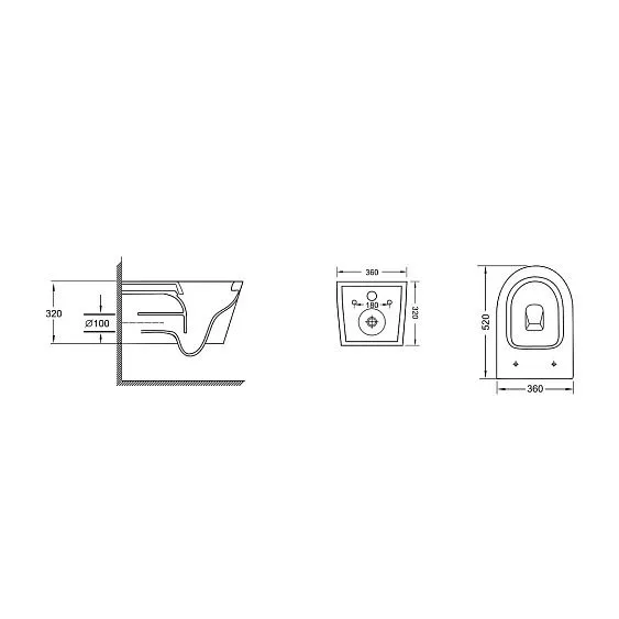 Унитаз GROSSMAN GR-4457MSQ